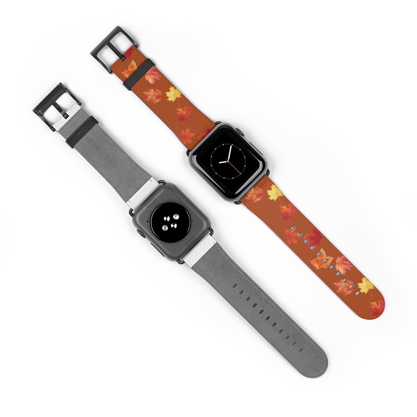 Watch Band Autumn Leaves Orange Fall