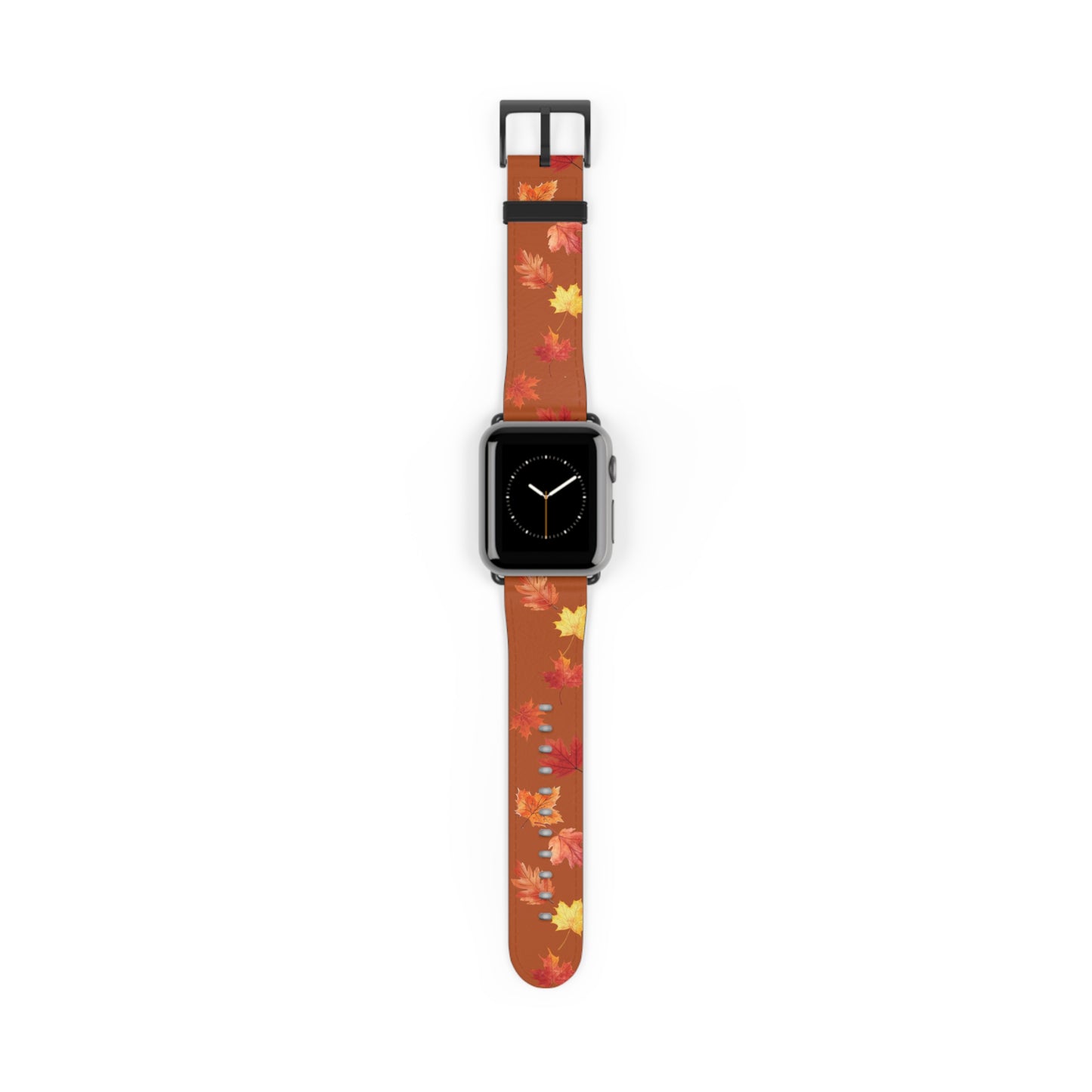 Watch Band Autumn Leaves Orange Fall