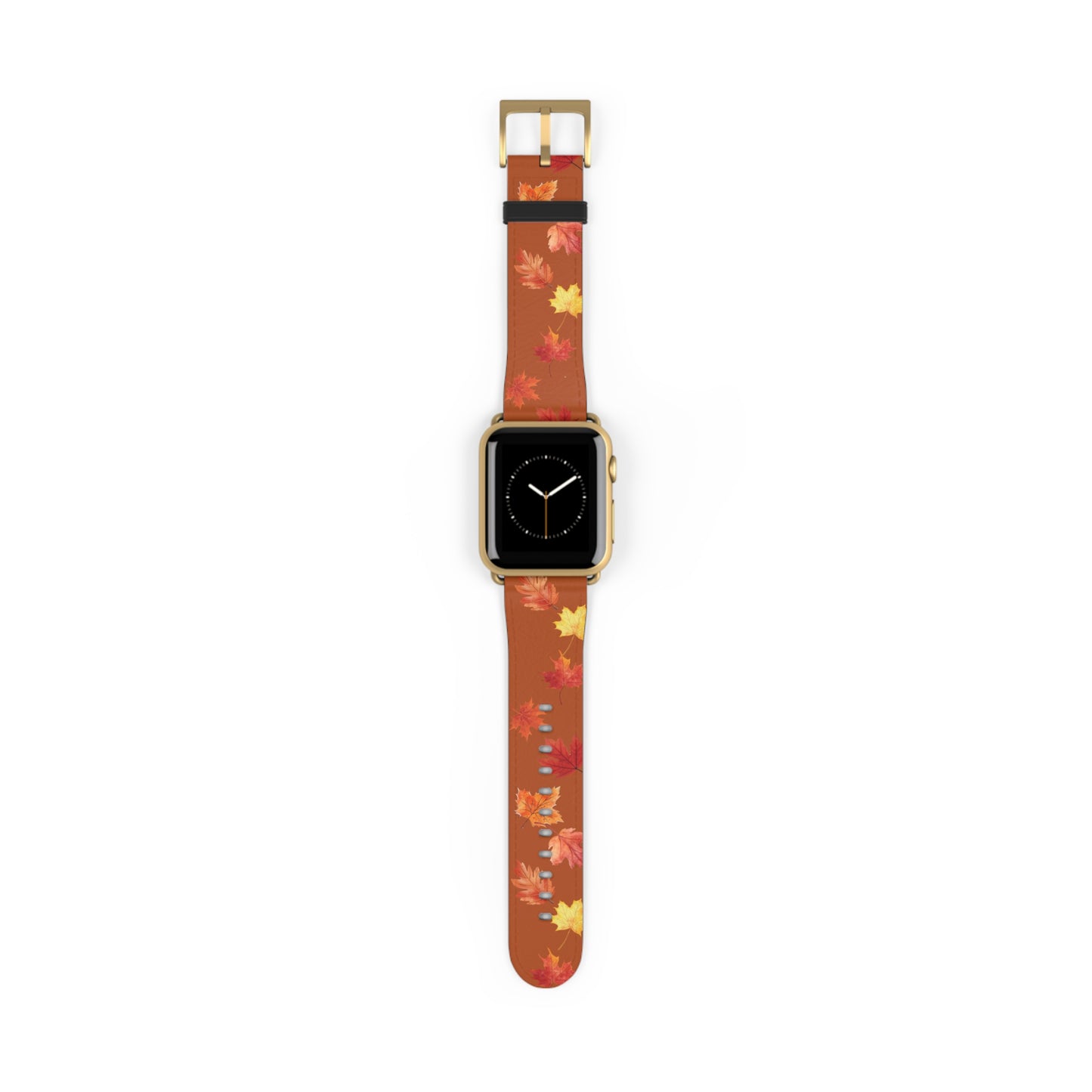 Watch Band Autumn Leaves Orange Fall