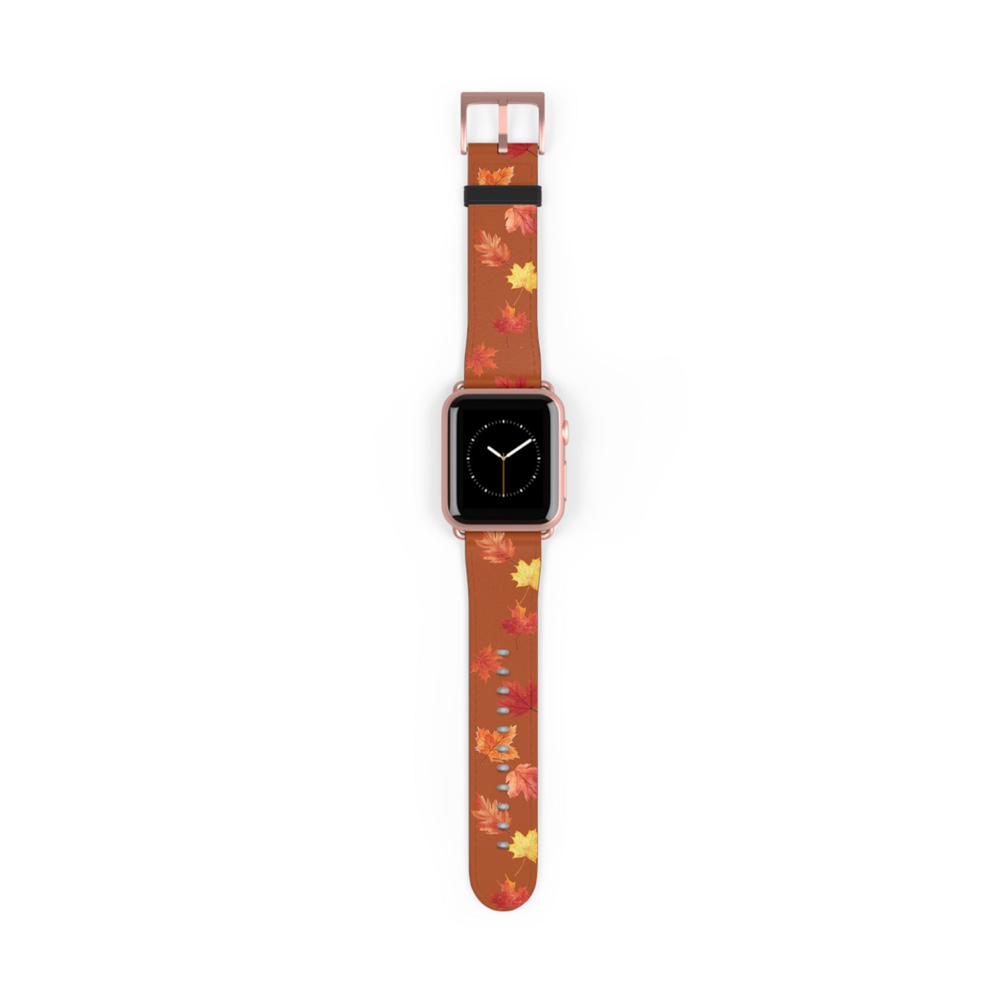 Watch Band Autumn Leaves Orange Fall