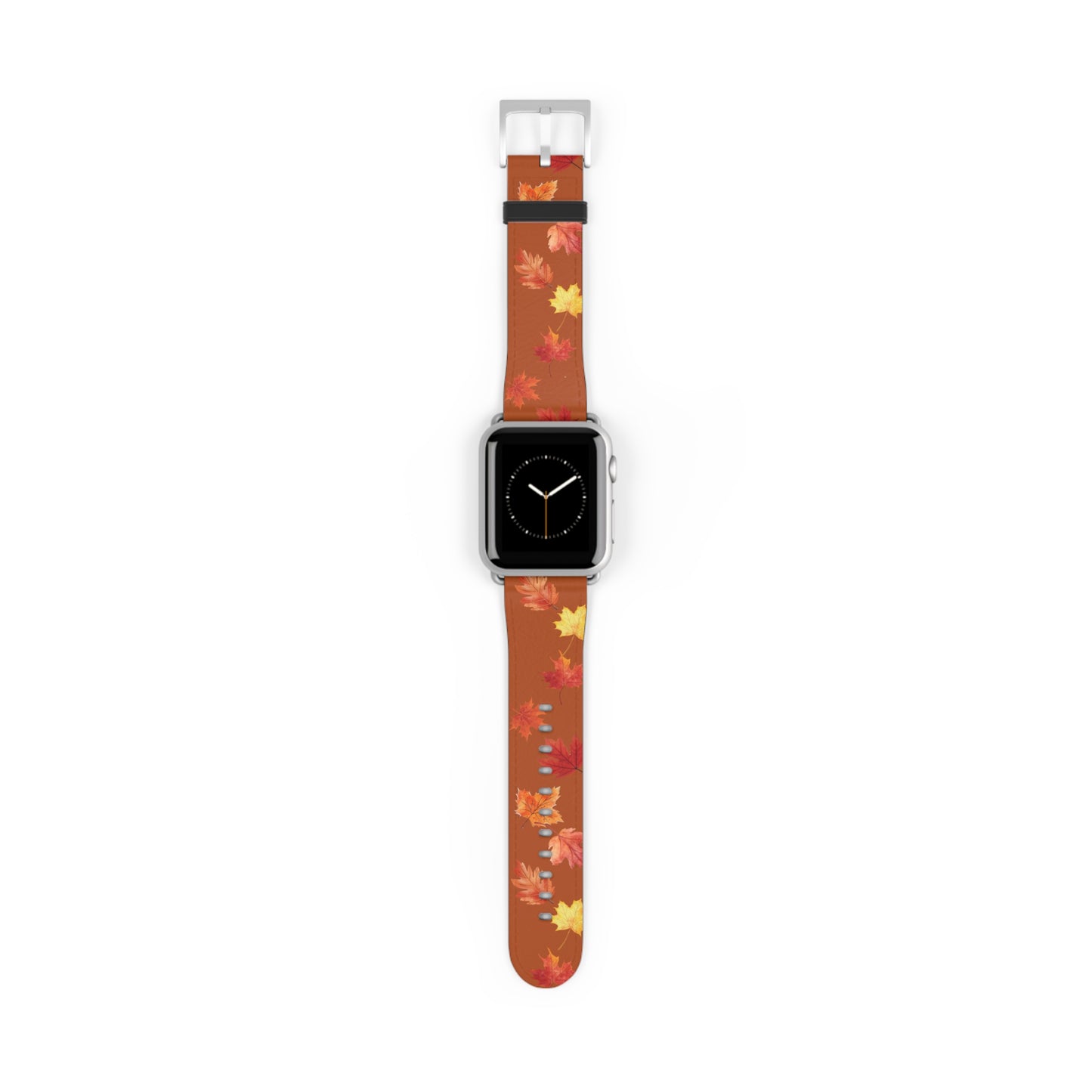 Watch Band Autumn Leaves Orange Fall